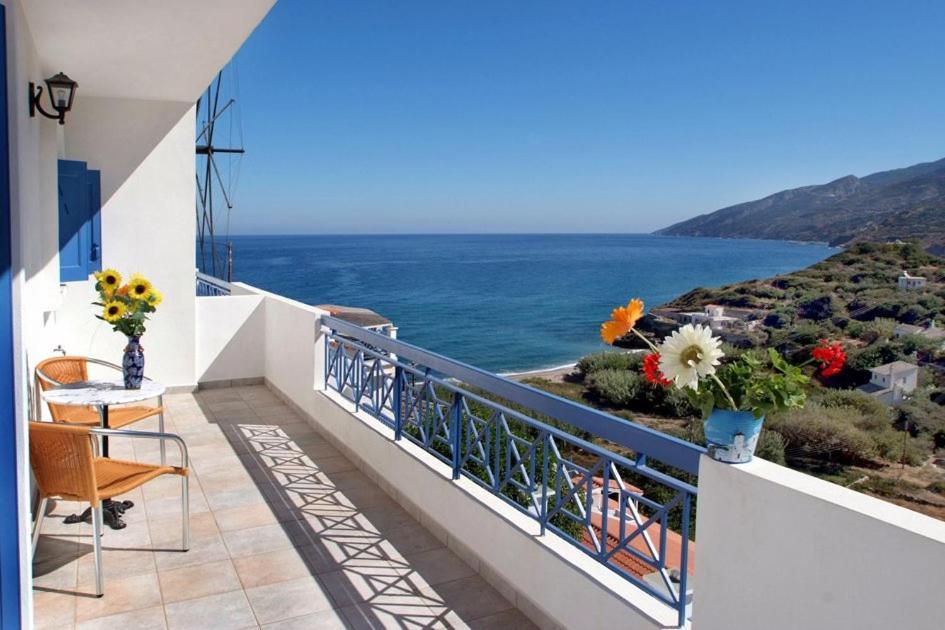 Sea View Kerame Villa Evdilos  Eksteriør billede