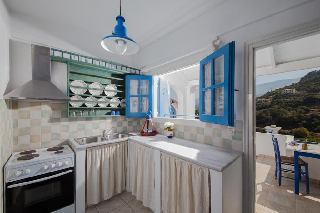 Sea View Kerame Villa Evdilos  Eksteriør billede