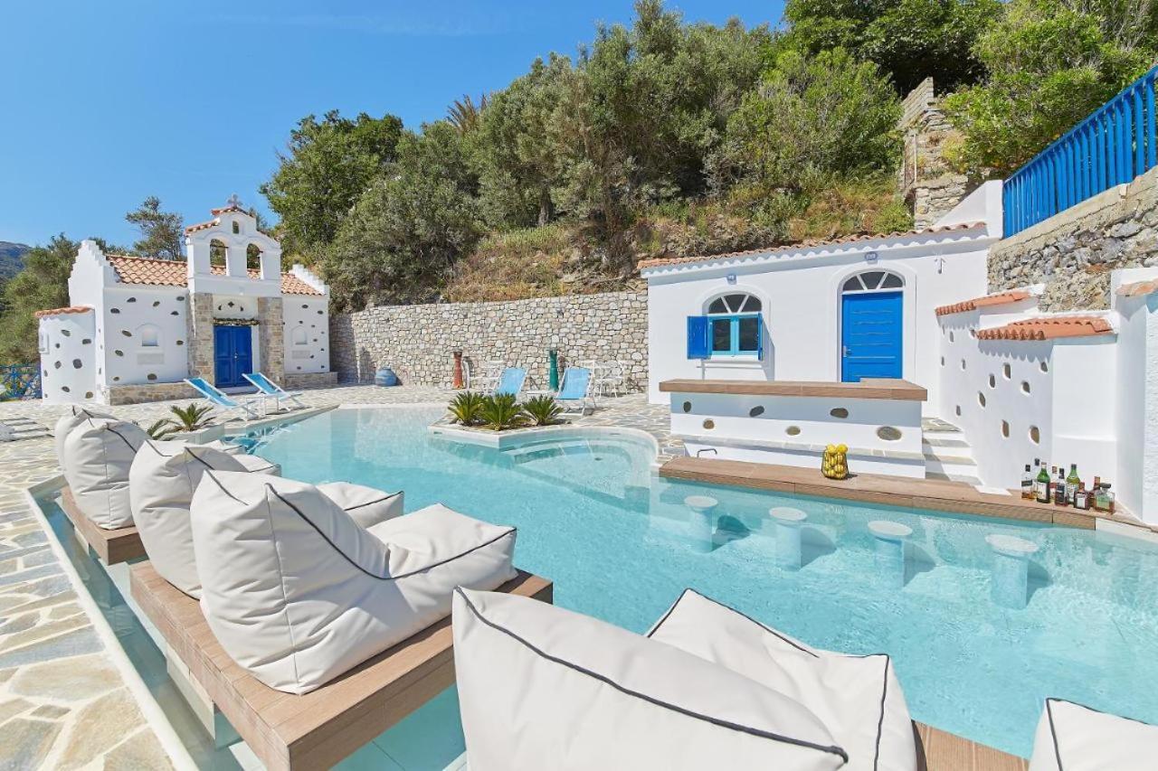Sea View Kerame Villa Evdilos  Eksteriør billede