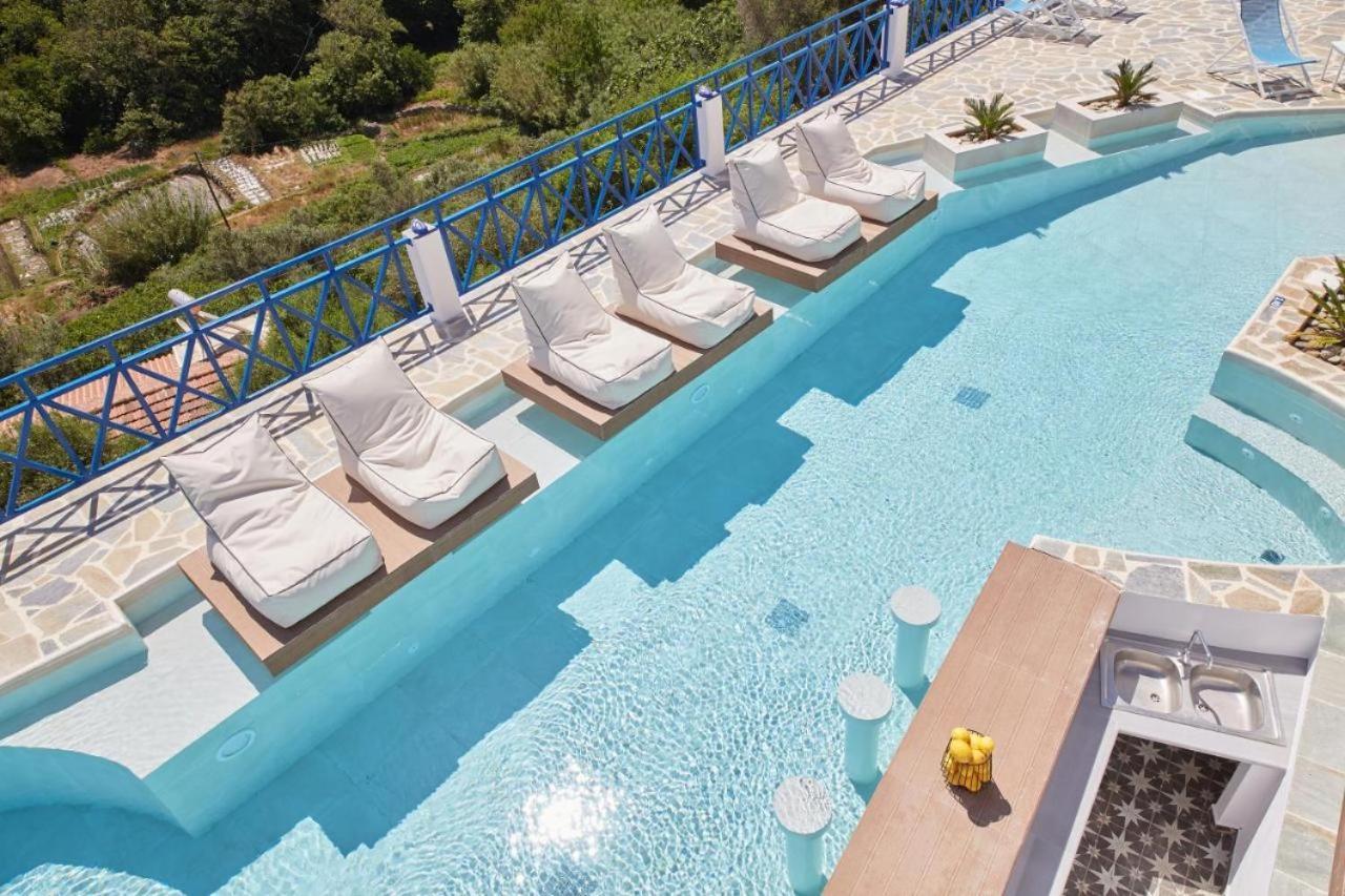 Sea View Kerame Villa Evdilos  Eksteriør billede