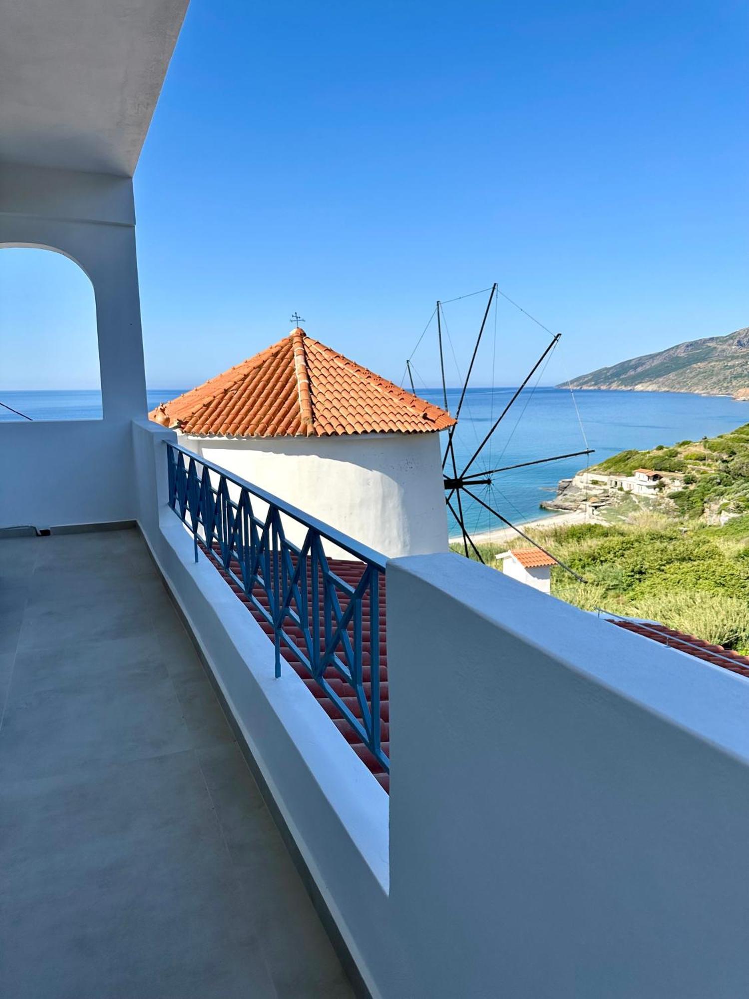 Sea View Kerame Villa Evdilos  Eksteriør billede