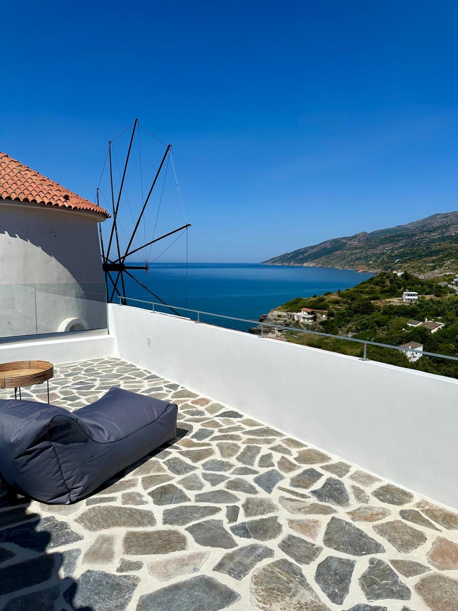 Sea View Kerame Villa Evdilos  Eksteriør billede